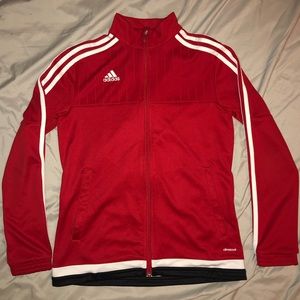 adidas red jacket